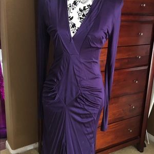 Elegant, sexy long sleeved dress